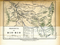 Provincia del Bío-Bío, hacia 1885