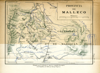 Provincia de Malleco, hacia 1885
