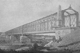 Puente sobre el río Maule, 1903