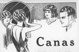 Aviso publicitario de tinturas para el pelo, 1926
