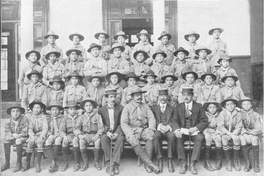 Grupo de Boy Scouts del Instituto Nacional en 1913