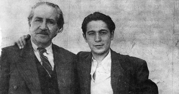Antonio Acevedo Hernández y Nicomedes Guzmán