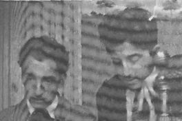 Pablo Neruda y Romeo Murga hacia 1922