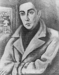 Alberto Rojas Jiménez, óleo del maestro Isaías Cabezón