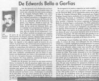 De Edwards Bello a Garfias