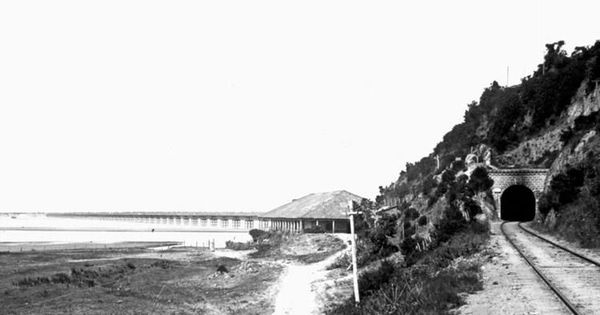 Puente del río Bío-Bío, construido en la década de 1880