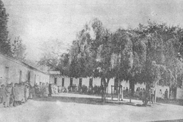 Obreros de la fábrica de jarcias de Los Andes, 1922