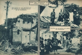 Terremoto de Talca el 1 de diciembre de 1928 : daños y escombros