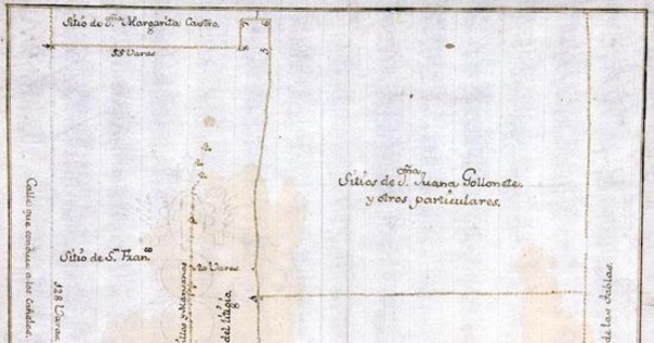 Sitios de la Misión Franciscana y otros, 7 de noviembre de 1771