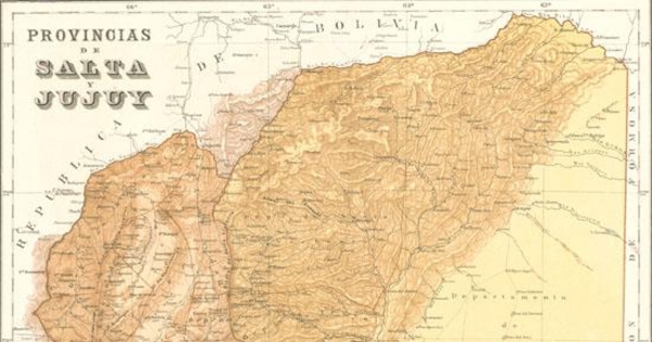 Provincias de Salta y Jujuy, 1886