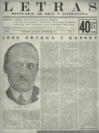 Letras no.6, octubre 1928