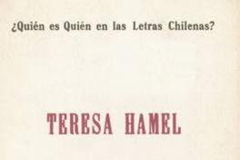 Teresa Hamel ; Carlos Ruíz-Tagle [grabación]