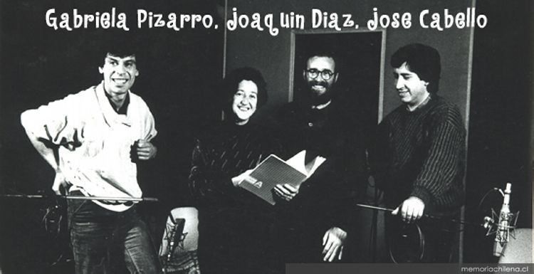 Gabriela Pizarro, Joaquín Díaz, José Cabello