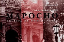 Mapocho : n° 57, primer semestre, 2005