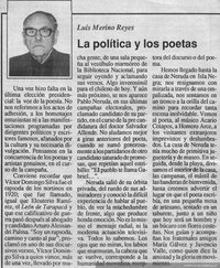 La política y los poetas
