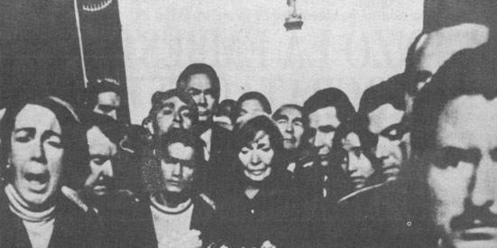 Funeral de Pablo Neruda, en 1973