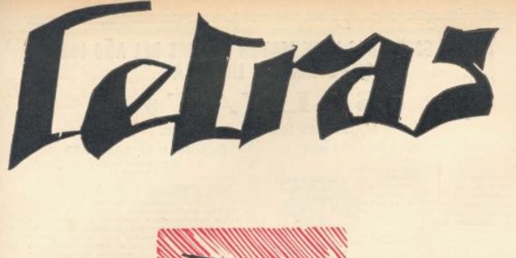 Letras no. 22, julio de 1930