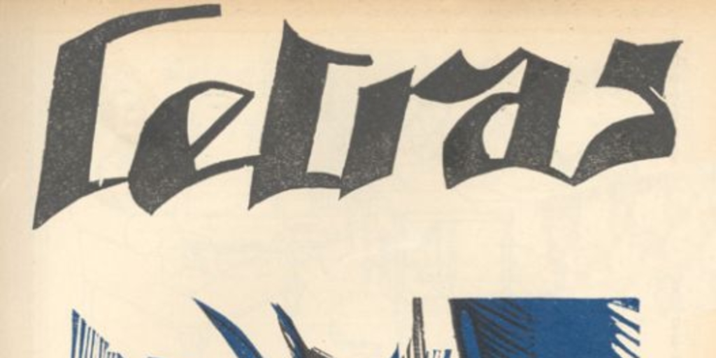 Letras no. 23, agosto de 1930