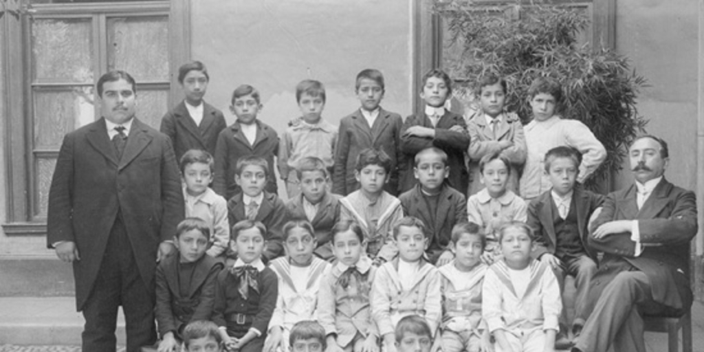 Alumnos de la Escuela Superior nº 13, 1914