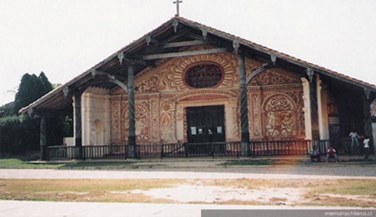 Iglesia de San Rafael, Chiquitanía, Bolivia, 1998 - Memoria Chilena,  Biblioteca Nacional de Chile