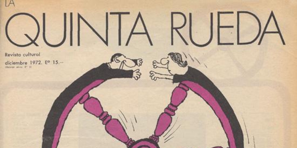 La Quinta rueda : n° 3, diciembre 1972