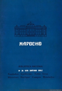 Mapocho : n° 26, 1978