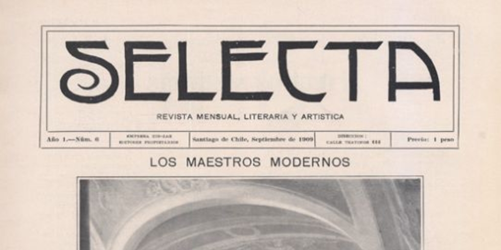Selecta : año 1, n° 6, septiembre de 1909