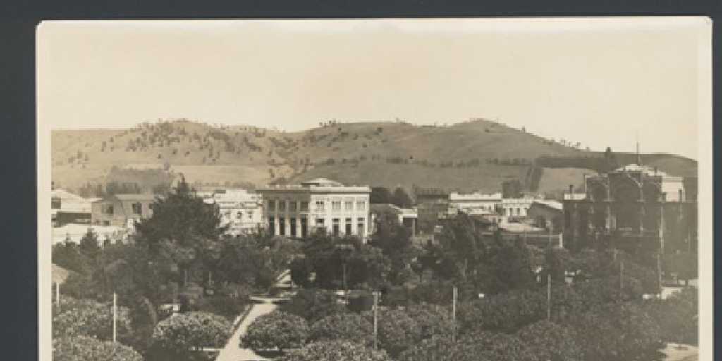 Plaza de Armas de Temuco, ca. 1940