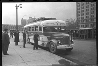 Bus Santiago-Curicó, ca. 1948