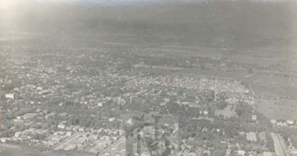 Vista aérea de la Comuna de Nuñoa