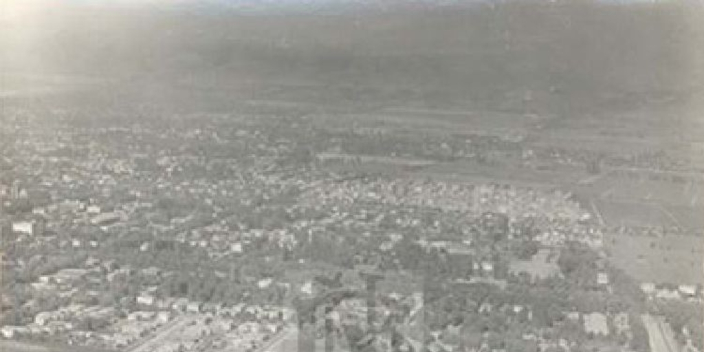 Vista aérea de la Comuna de Nuñoa