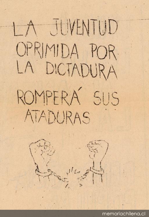 La juventud oprimida por la dictadura, 1983-1988