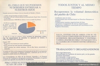 El Chile que no podemos ni debemos entregar a nuestros hijos, 1983-1988