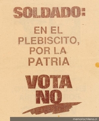 Por la patria, vota No, 1988