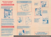 Instrucciones para votar, 1988
