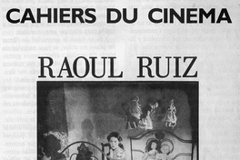 Portada del número especial de Cahiers du Cinéma dedicado a Raúl Ruiz, 1983