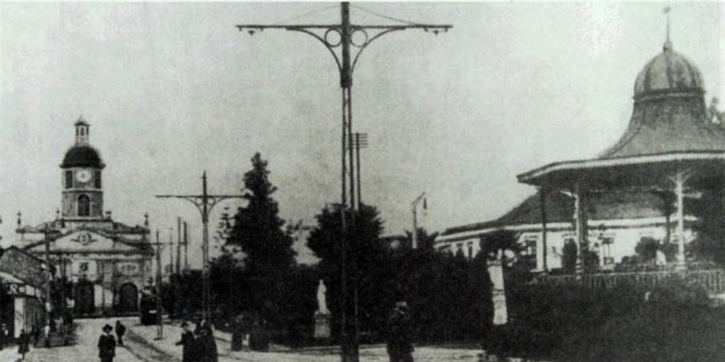 Plaza y Avenida de la Recoleta, 1905