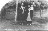 Matrimonio mapuche, ca. 1900
