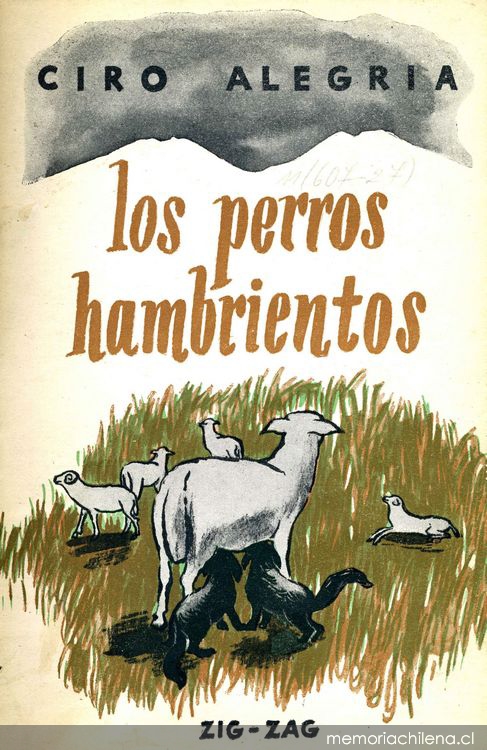 Portada de Los perros hambrientos de Ciro Alegría, diseñada por Mauricio  Amster, 1942 - Memoria Chilena, Biblioteca Nacional de Chile
