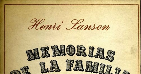 Memorias de la familia de verdugos de París