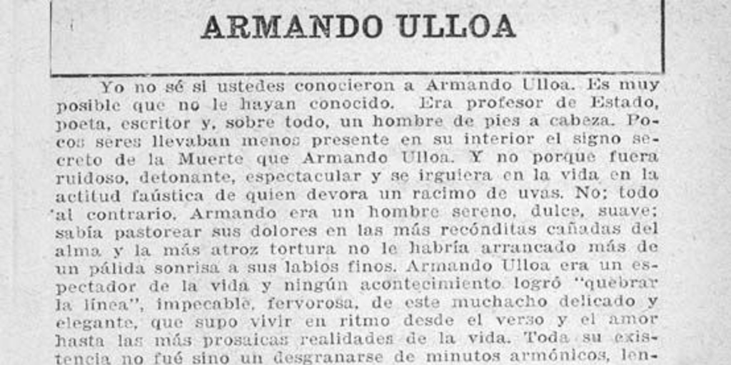 Armando Ulloa