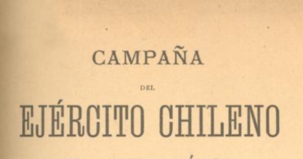 Campaña del Ejército chileno contra la Confederación Perú-Boliviana en 1837