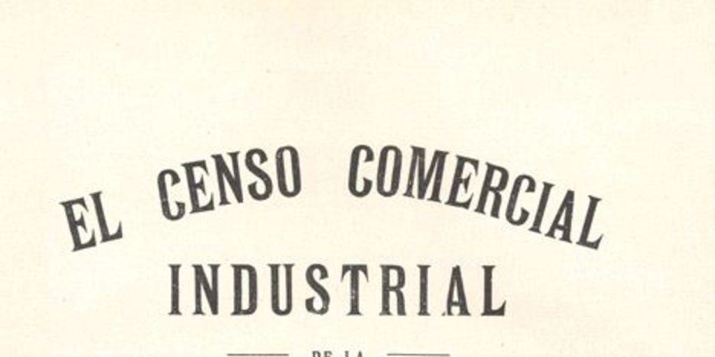 El censo comercial e industrial de la colonia italiana en Chile, 1926-1927