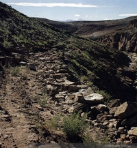 Camino Inca que conduce a Cerro Verde, Caspana