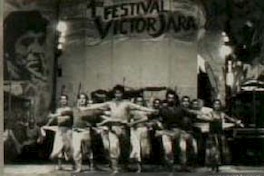 Danza Espiral en el Primer Festival Víctor Jara, 1986