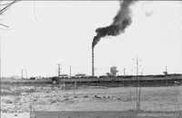 Vista de la industria textil Hirmas, mayo de 1971