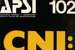 Apsi: n° 102-109, junio de 1981 a julio de 1982