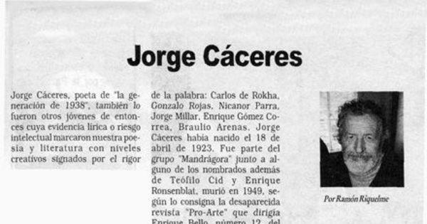 Jorge Cáceres