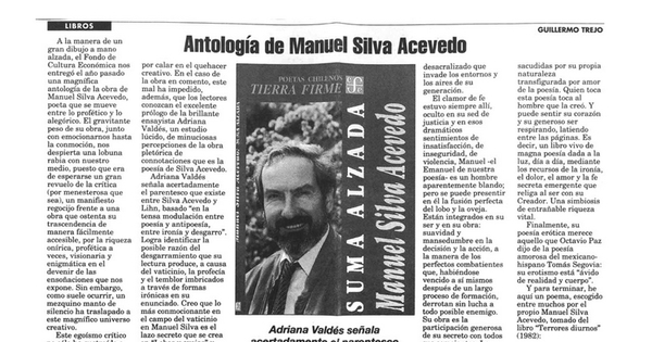 Antología de Manuel Silva Acevedo