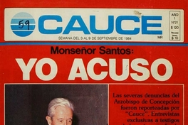 Revista Cauce: nº 21-30, 3 de septiembre a 6 de noviembre de 1984